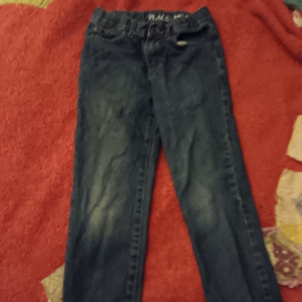 Boys size 6 holeless jeans
